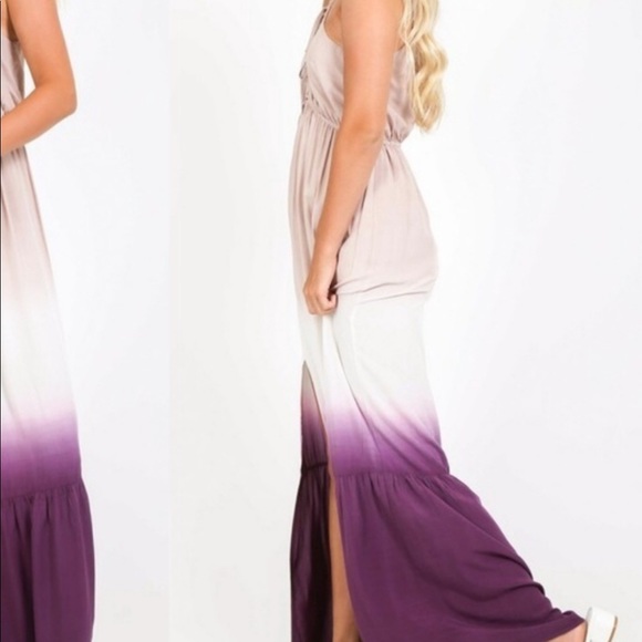 ☮️ Ombré maxi dress ☯️ last one - Picture 3 of 4